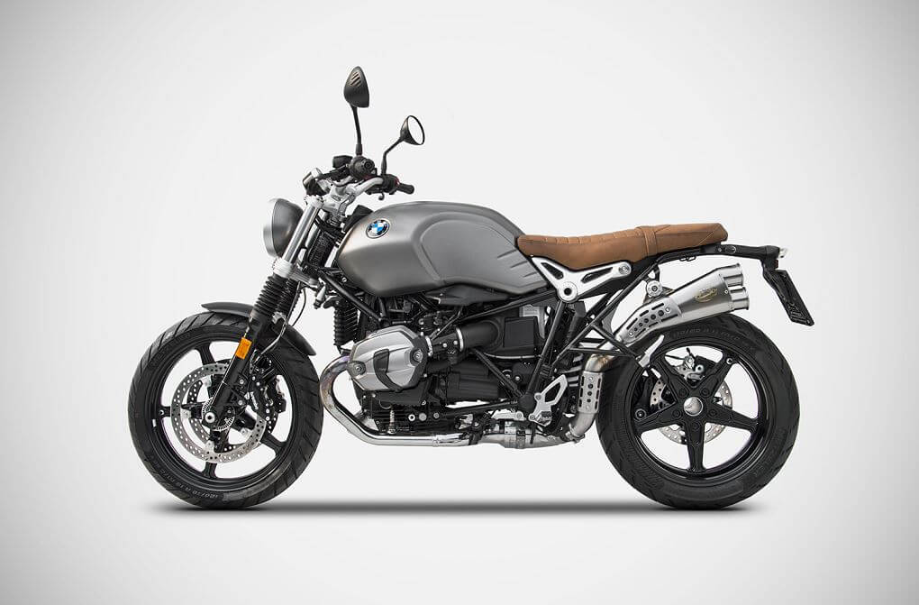 Zard Scrambler Special Edition Racing Slip-On '17-'20 BMW R Nine T