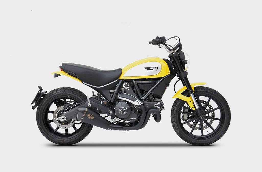 Zard Racing Slip-On Exhaust '15-'19 Ducati Scrambler 800