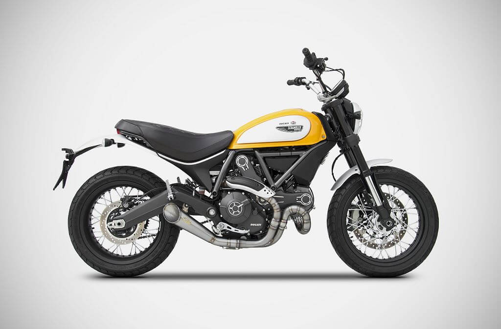 Zard Racing Full Exhaust '15-'19 Ducati Scrambler 800