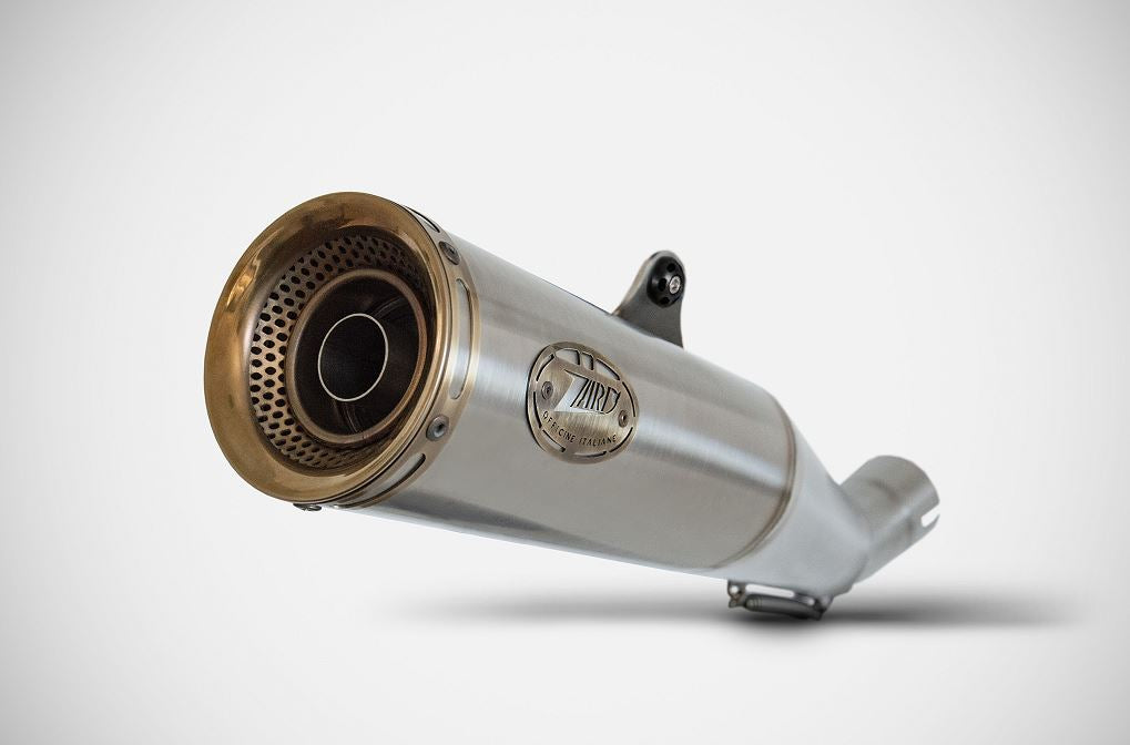 Zard Zuma Racing Slip-On Exhaust '21-'22 Ducati Scrambler Desert Sled 800