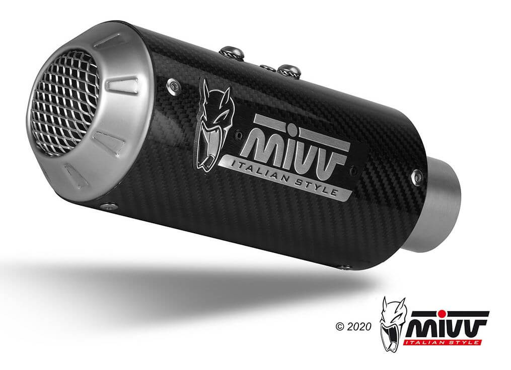 MIVV MK3 Carbon Slip-On Exhaust '20-'23 KTM 1290 Superduke