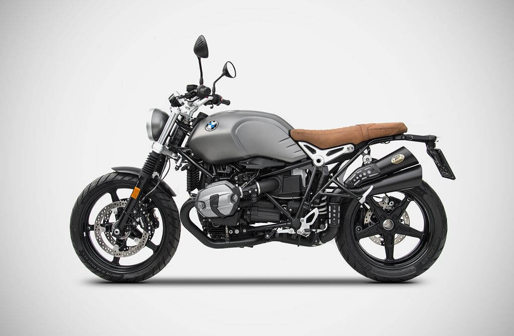 Zard Hardy Scrambler Racing Slip-On '17-'20 BMW R Nine T