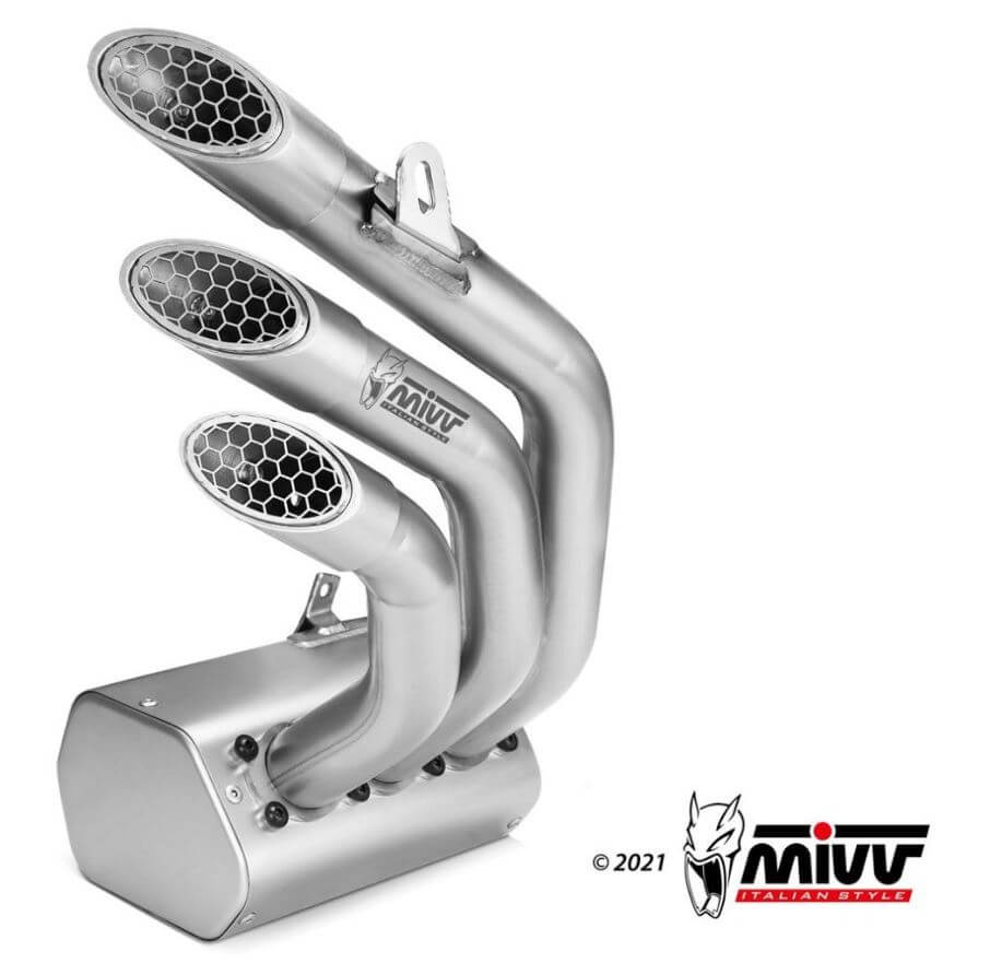 MIVV Speed Edge Stainless Steel Slip-On Exhaust '17-'23 MV Agusta Brutale 800 RR