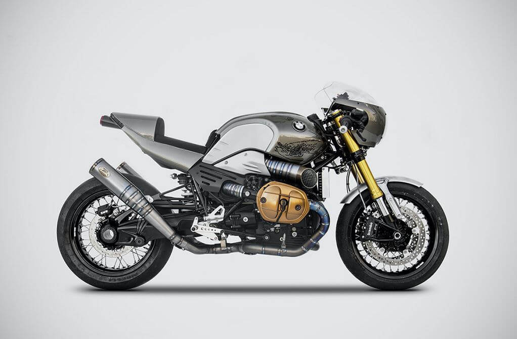 Zard Capitan Racing Full Exhaust '15-'20 BMW R Nine T