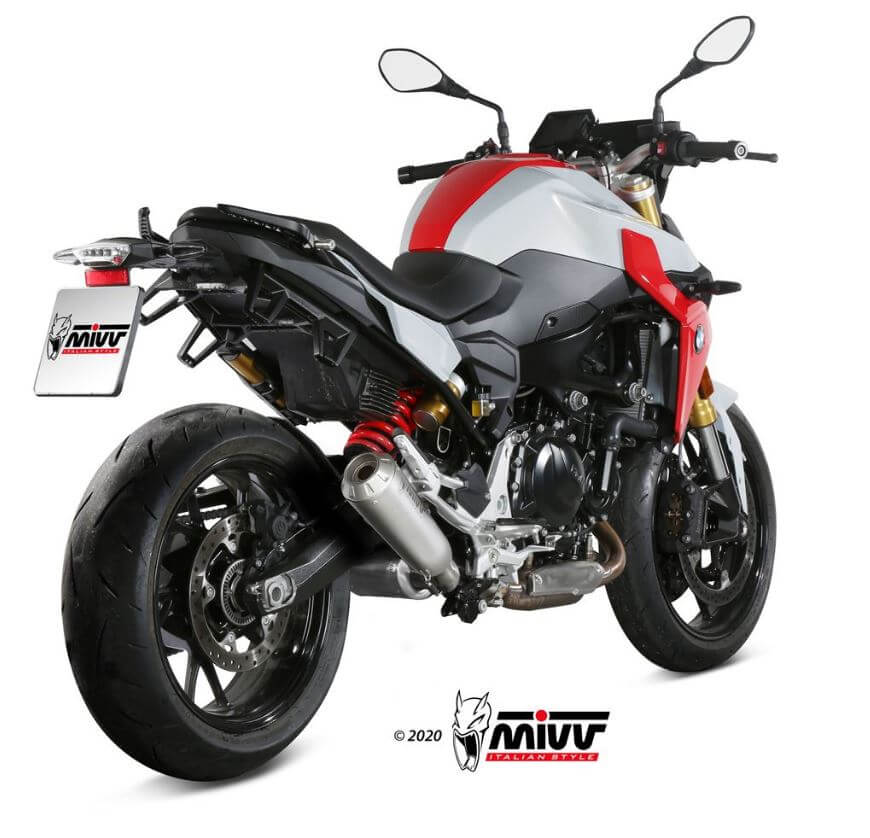 MIVV X-M1 Titanium Slip-On Exhaust '20-'23 BMW F 900 R