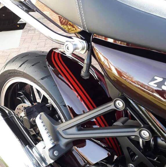 Pyramid Hugger '17-'20 Kawasaki Z900 RS | Candytone Brown/Orange