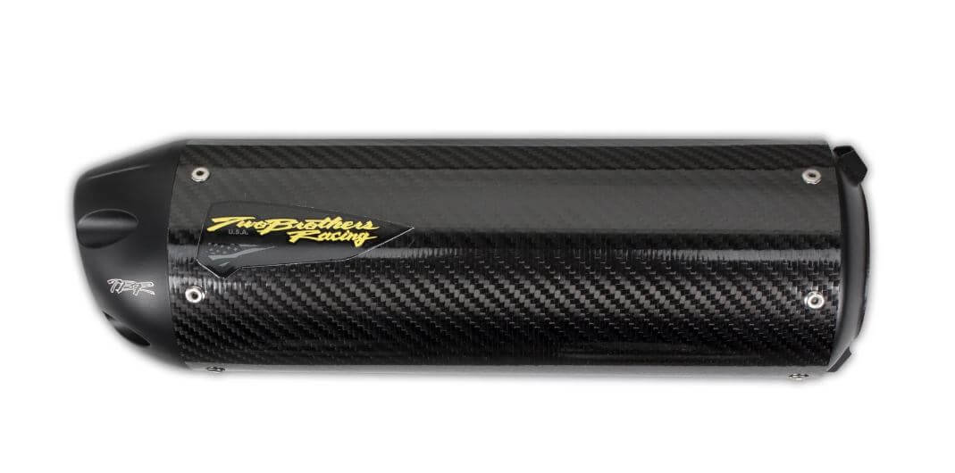 Two Brothers Dual Hurricane Slip On Exhaust '11-'18 Kawasaki Ninja 100