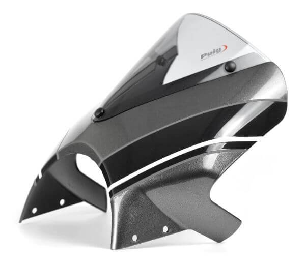 Pyramid Fly Screen '19-'23 Triumph Speed Twin 1200 | Metallic Ice/ Grey