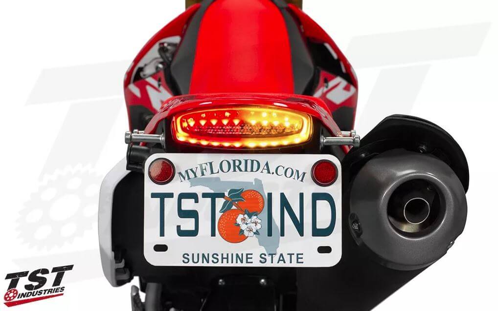 TST Integrated Tail Light + Fender Eliminator '17-'20 Honda CRF250L