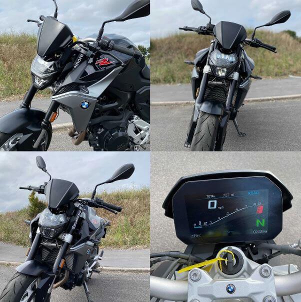 Pyramid Fly Screen '20-'23 BMW F900 R | Matte Black
