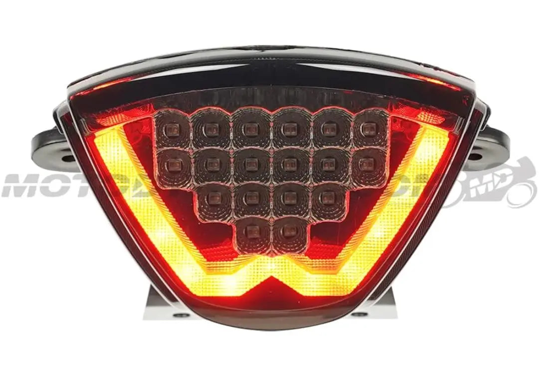 Motodynamic Sequential LED Tail Light 25-26 Triumph Daytona 660 | Smoke