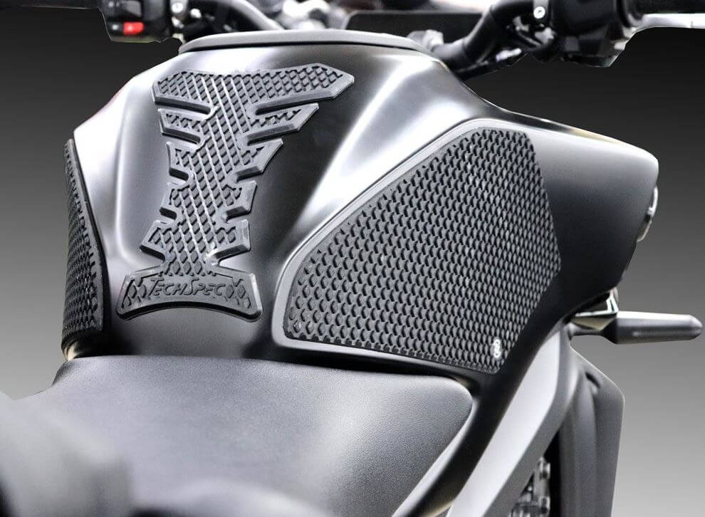 VERSIONOFYOU NEW TankBraTop M/MOCKGRAY新品 TechSpec Snake Skin Tank Grip Pads 2024+ Yamaha MT-09