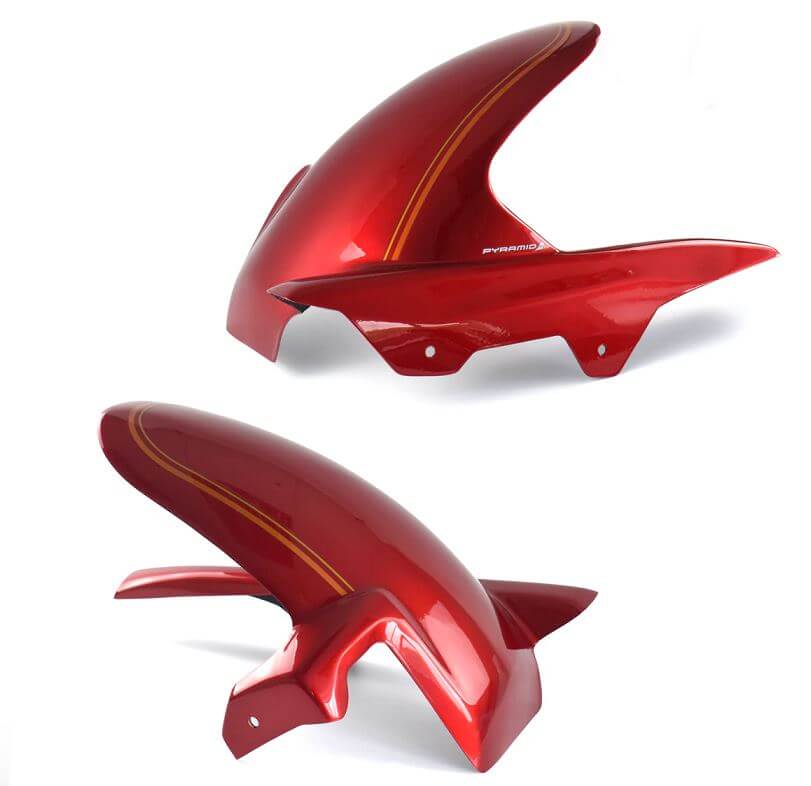Buy Pyramid Hugger 2024 Kawasaki Z650 RS | Candy Medium Red