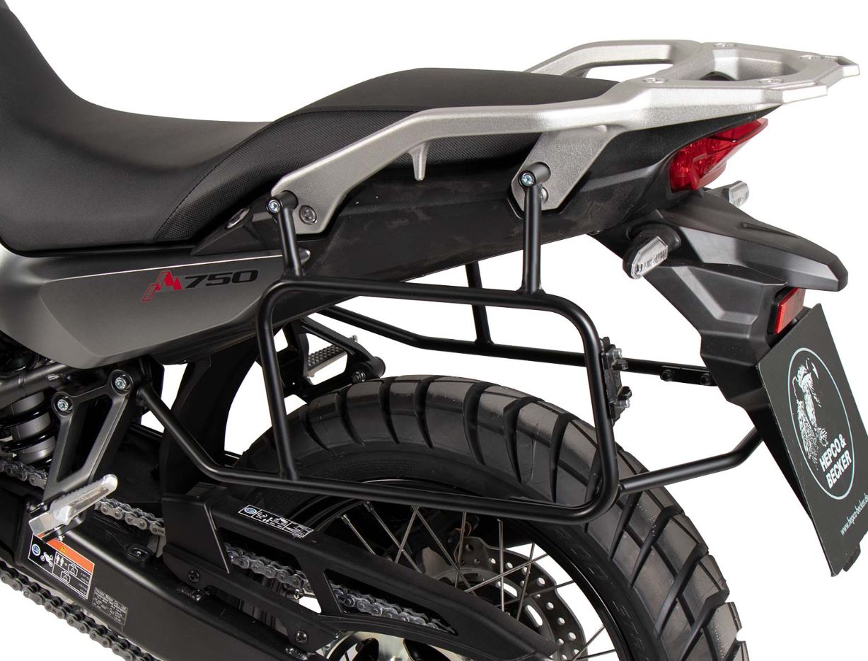 Hepco & Becker Side Carrier Permanent Mount '24- Honda Transalp XL750 | Black