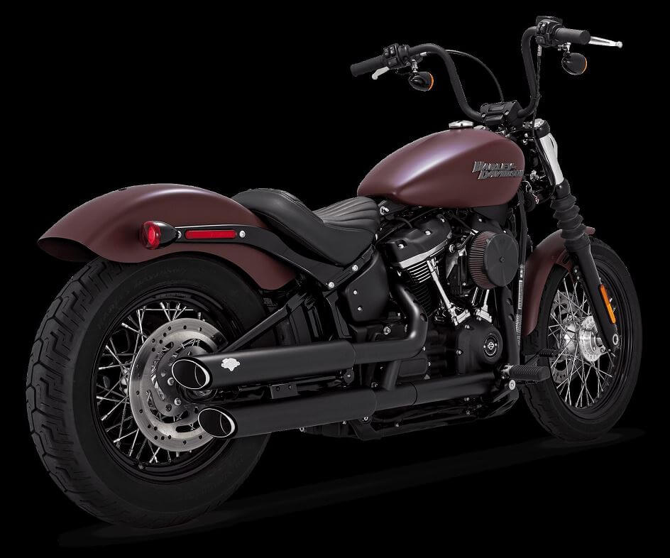 Vance & Hines Big Shots Staggered Full Exhaust System for Harley