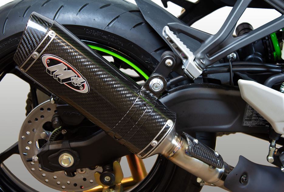 M4 X-96 Carbon Slip-On Exhaust System '23+ Kawasaki ZX-4RR 