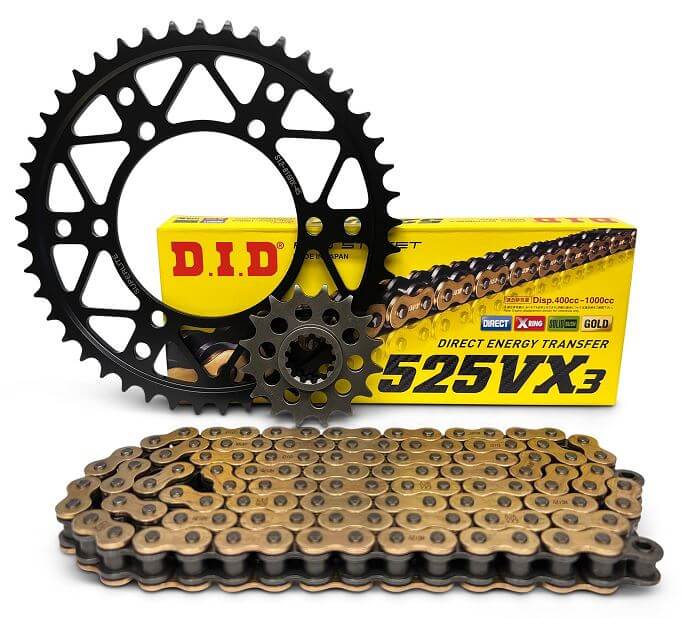 ファイトセット Drive Systems Superlite RSX 525 Chain Sprocket Yamaha FZ07/MT07/XSR700