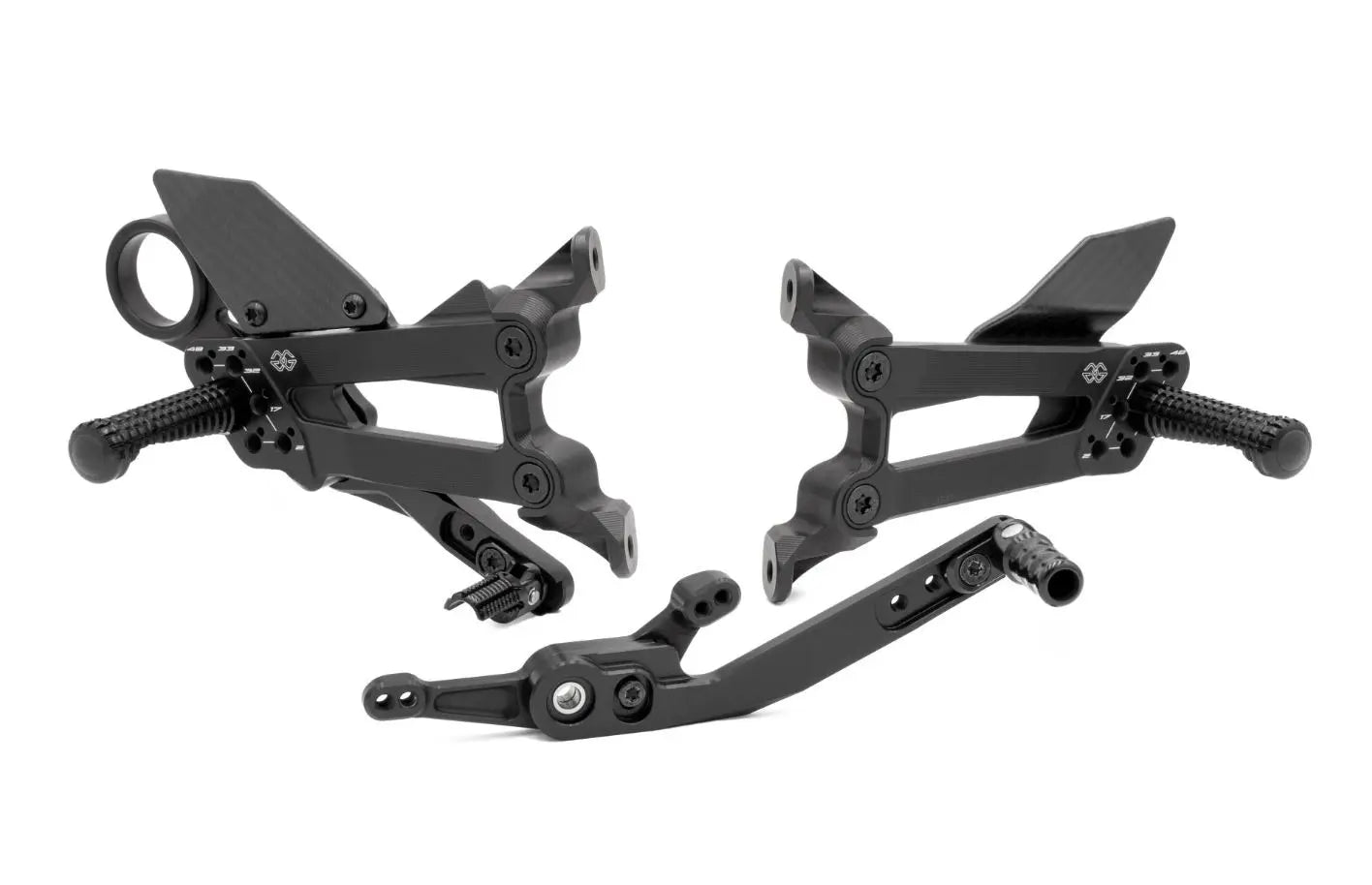 Gilles Tooling FXR Adjustable Rearsets 19-26 BMW S1000RR, 20-26 M1000RR