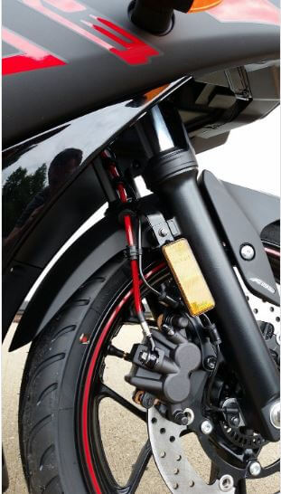 Spiegler Braided Front & Rear Brake Lines Kit '17-'19 Yamaha YZF R3 ABS