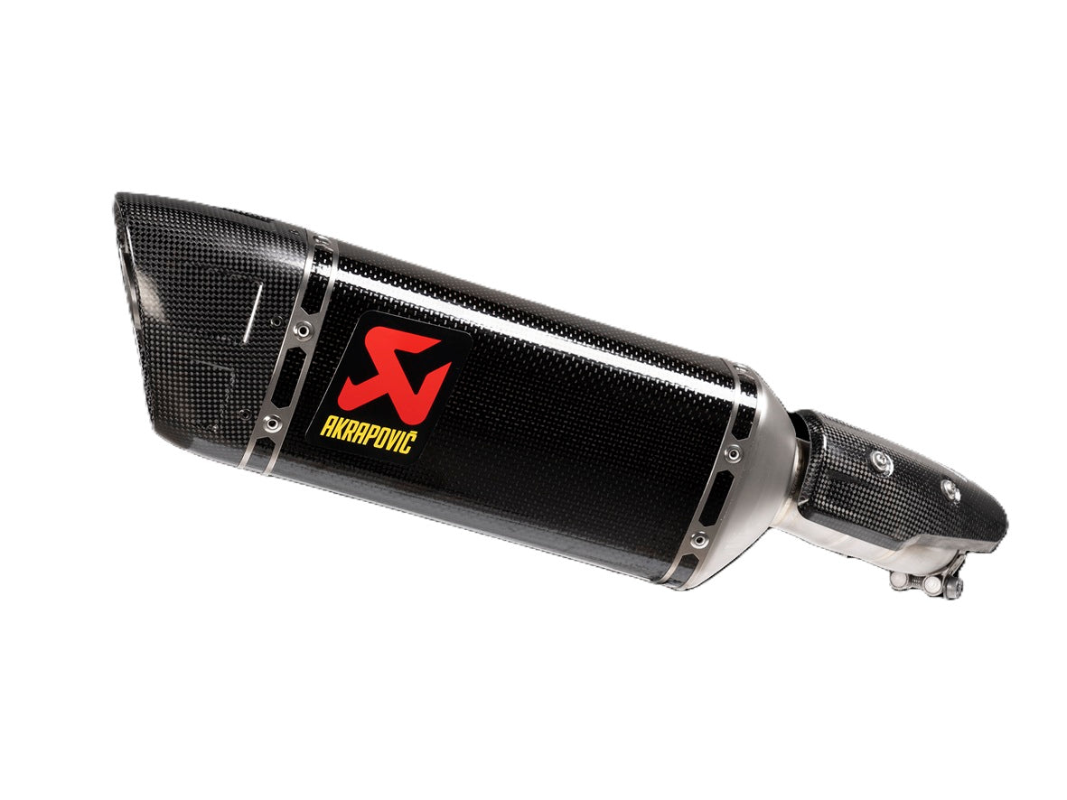 Akrapovic Slip-On Line (Carbon) Exhaust 22-25 Yamaha YZF R3/MT-03