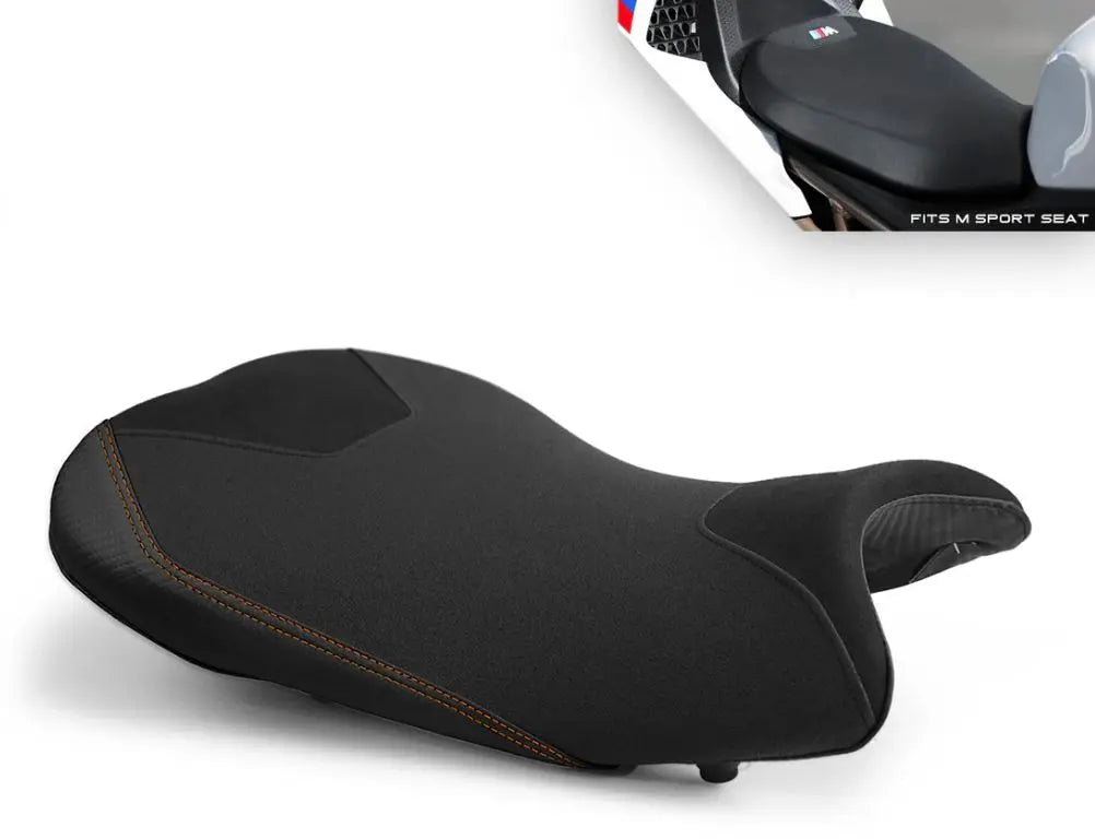 LuiMoto Sport M Rider Seat Cover 19-25 BMW S1000RR, 21-25 M1000RR, 23-25 M1000R