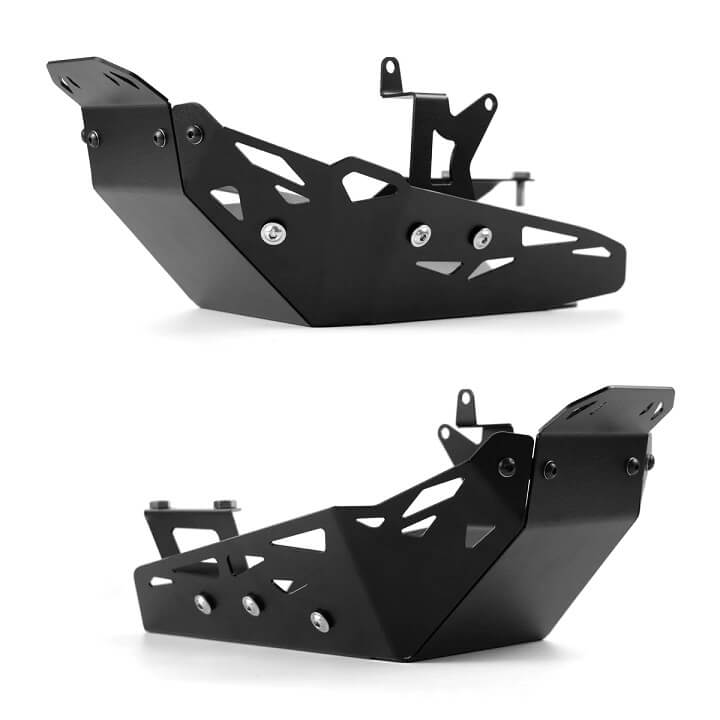Pyramid Engine Plate Honda Grom '21-'23 | Matte Black