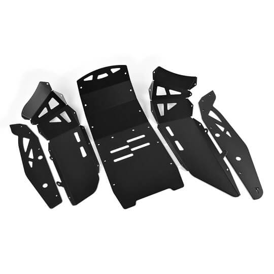 Pyramid Engine Plate Yamaha Tracer 9 GT '21-'23 | Matte Black