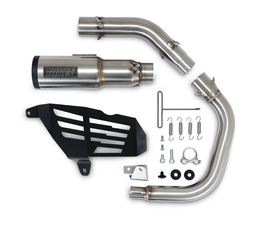 Vance & Hines パフォーマンスエキゾーストシステム 47235 Vance & Hines Hi-Output Slip-On Exhaust '19-'23 Honda Monkey