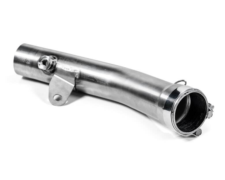 Akrapovic Optional Link Pipe (SS) '09-'24 Kawasaki ZX6R