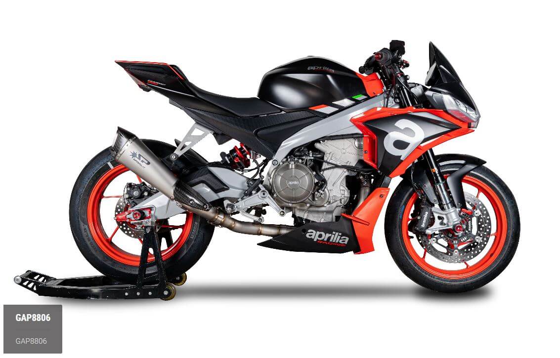 Spark Konix Evo Titanium Full Exhaust '21-'23 Aprilia RS 660/Tuono 660