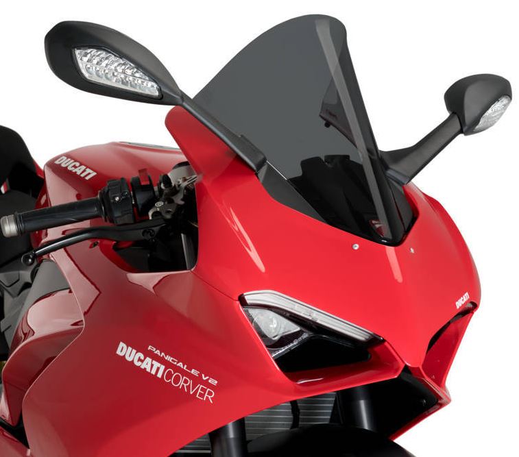 Puig R-Racer Windscreen '20-'23 Ducati Panigale V2, '18-'19 Panigale V4