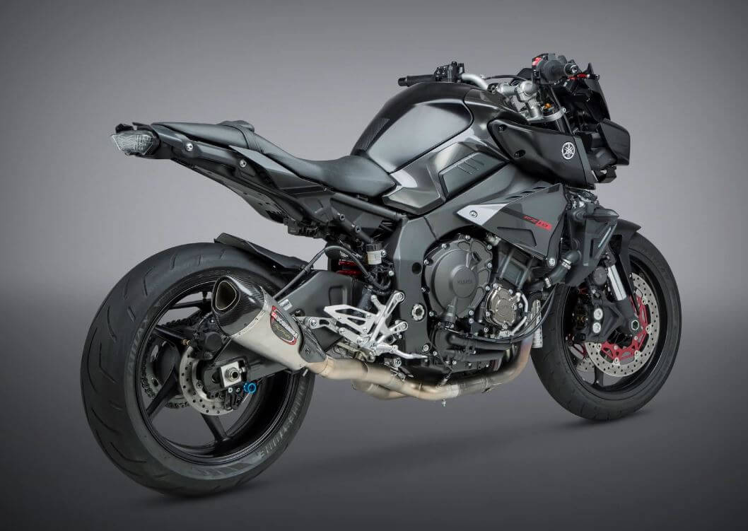 Yoshimura Race Alpha T Stainless 3/4 Slip-On Exhaust '18-'21 Yamaha MT-10