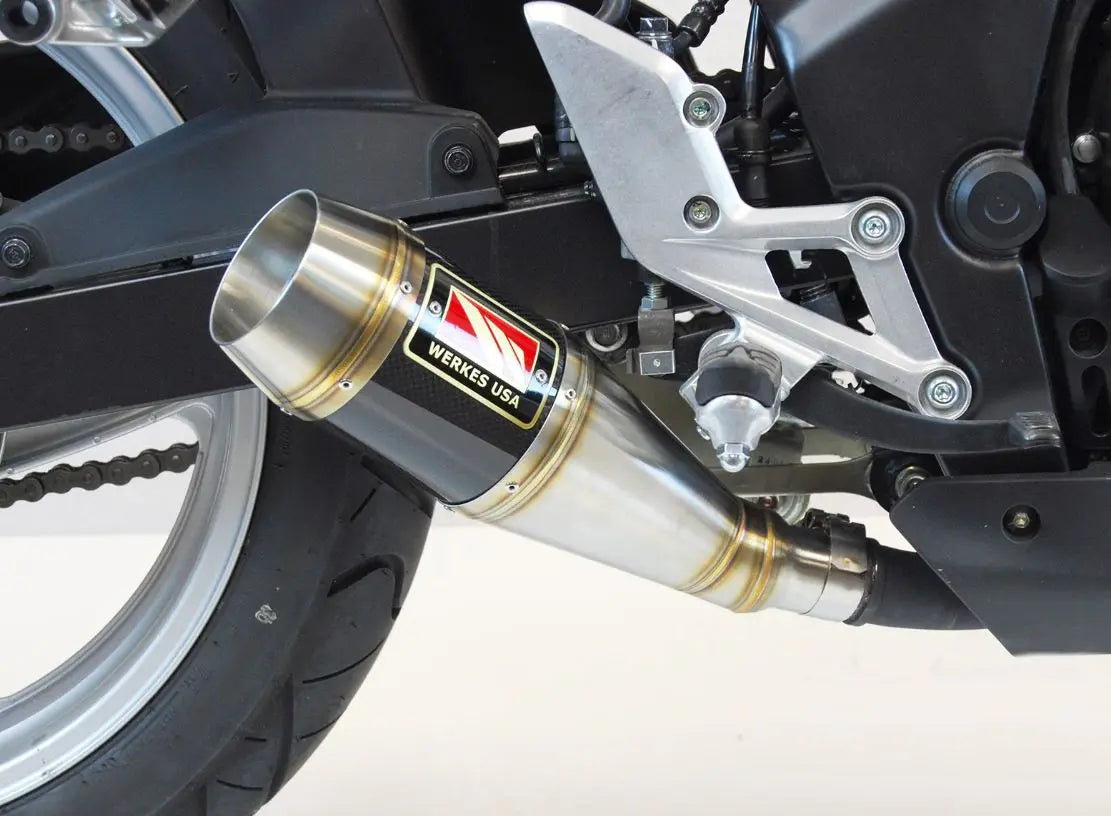 Competition Werkes Slip-On Exhaust 11-14 Honda CBR250R