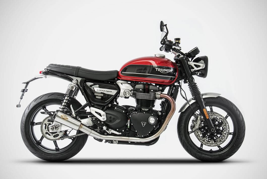 ZARD Stainless Steel SP Full Exhaust 21-23 Triumph Speed Twin 1200, Thruxton R/RS