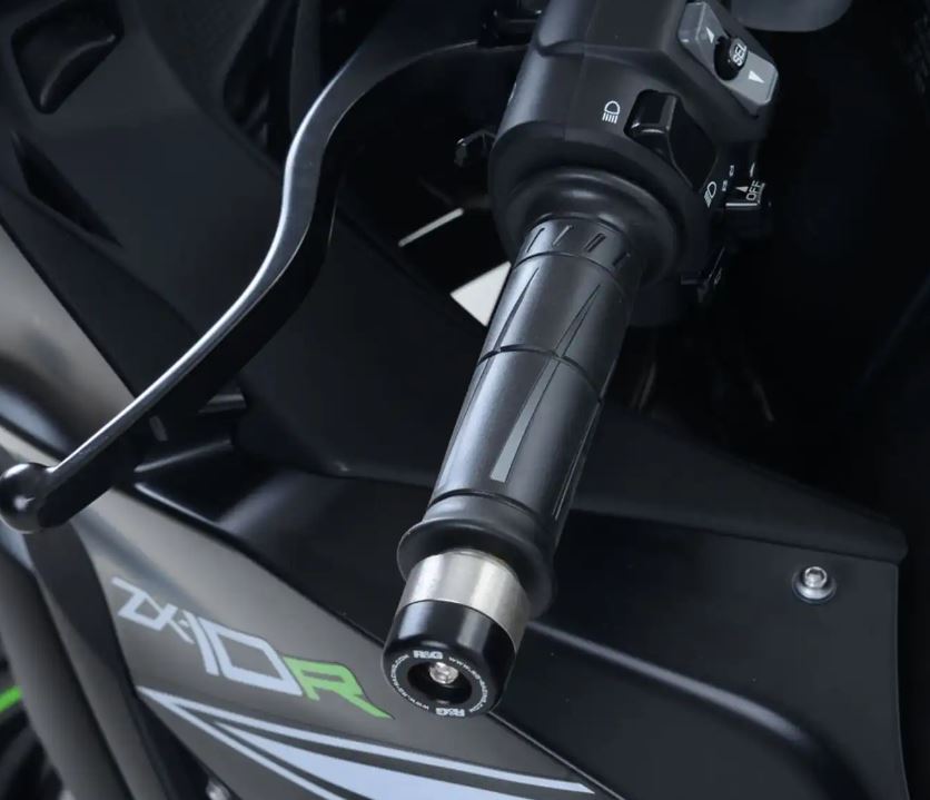 R&G Racing Bar End Sliders for 2006-2024 Kawasaki ZX-10R/RR R&G Racing Bar End Sliders for 2006-2024 Kawasaki ZX-10R/RR