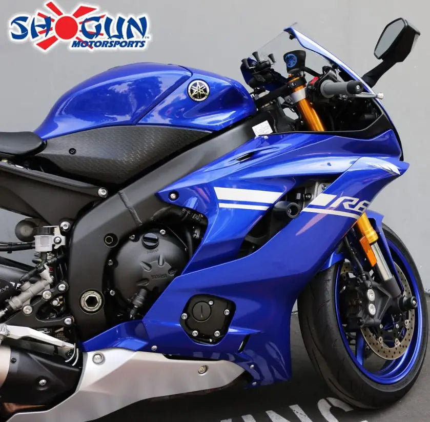 Shogun No-Cut Black Complete Slider Kit 17-25 Yamaha YZF R6 & GYTR Version