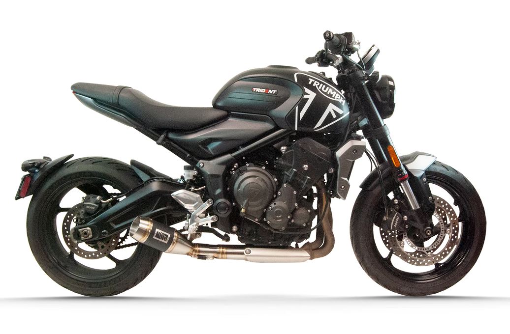Competition Werkes GP Slip-On Exhaust '22-'23 Triumph Trident 660/Tiger 660