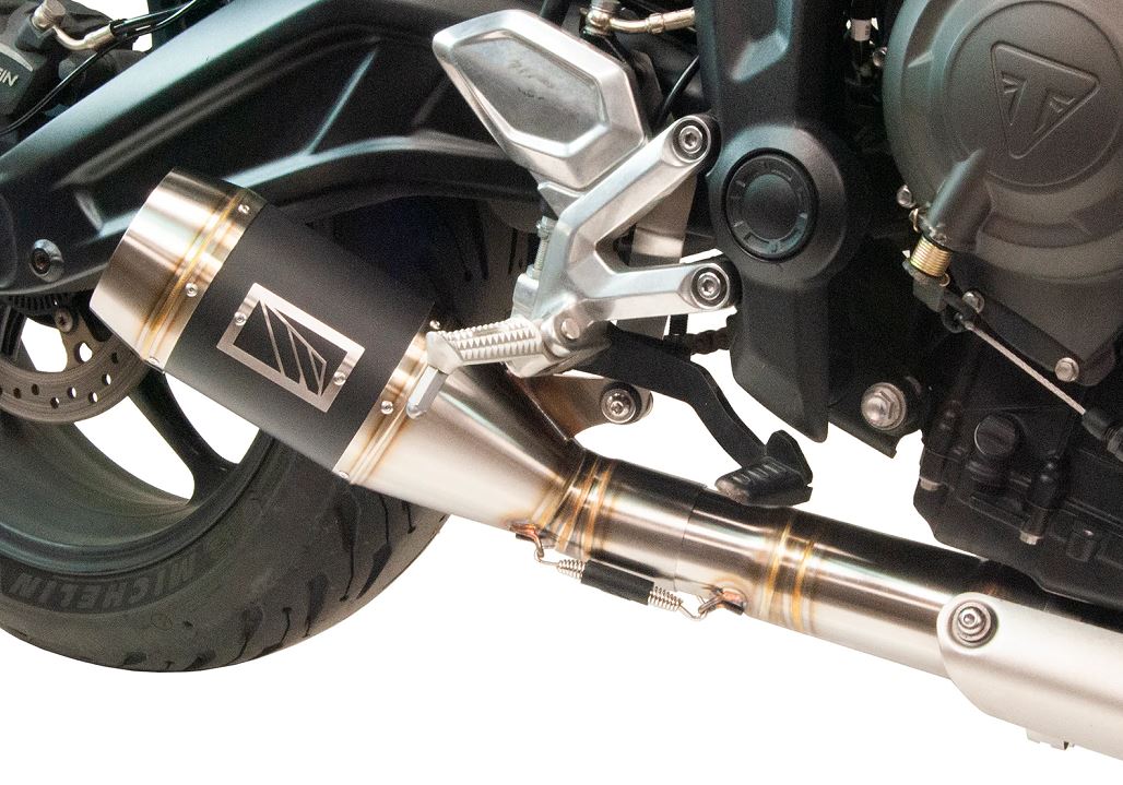 Competition Werkes GP Slip-On Exhaust '22-'23 Triumph Trident 660/Tiger 660