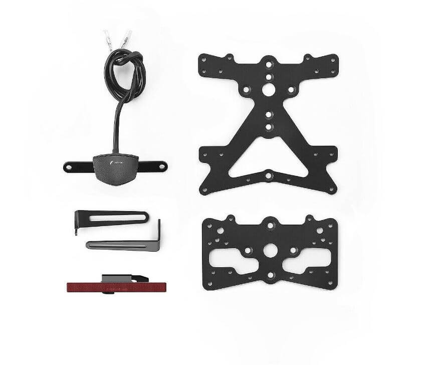 Rizoma Outside License Plate Support Kit 2023 Ducati Diavel V4