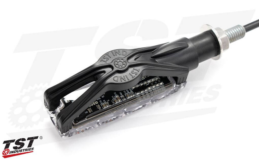 TST Industries Quadrix Sequential Led Pod Turn Signals (Pair)