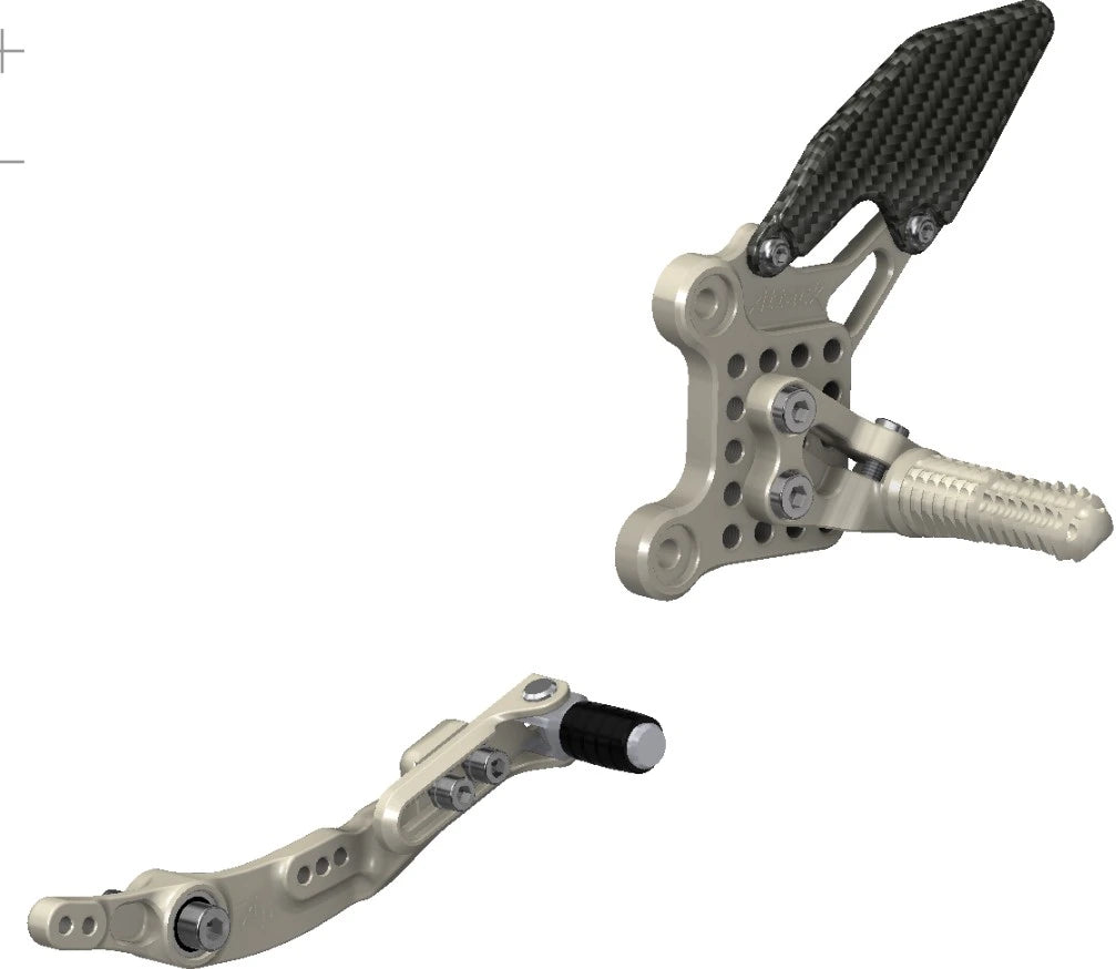 Attack Performance Adjustable Rearsets 2025 Yamaha R9