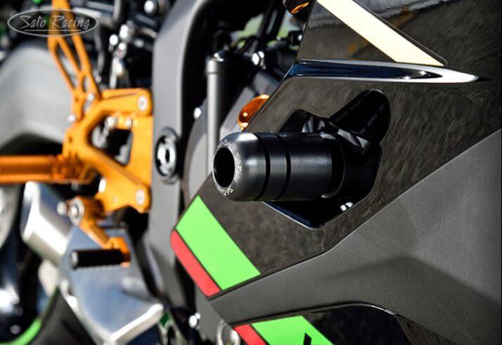 Sato Racing Frame Slider Kit '23- Kawasaki ZX-4RR, '20- ZX-25R/RR