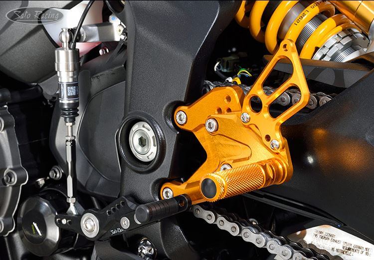 Sato Racing Adjustable Rearsets '22- Triumph Speed Triple 1200 RR