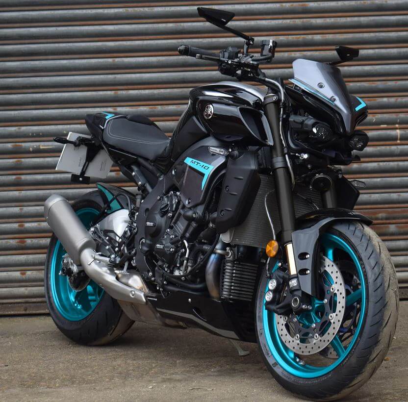 Pyramid Comfort Seat Cowl '24- Yamaha MT-10 | Midnight Cyan