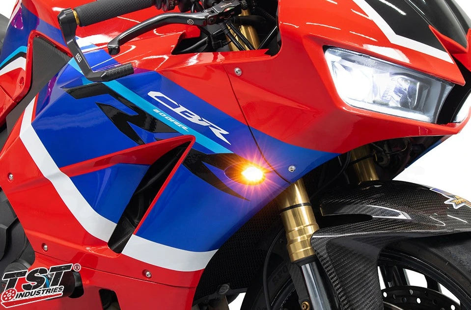 TST Industries LED Front Flushmount Turn Signals for Honda