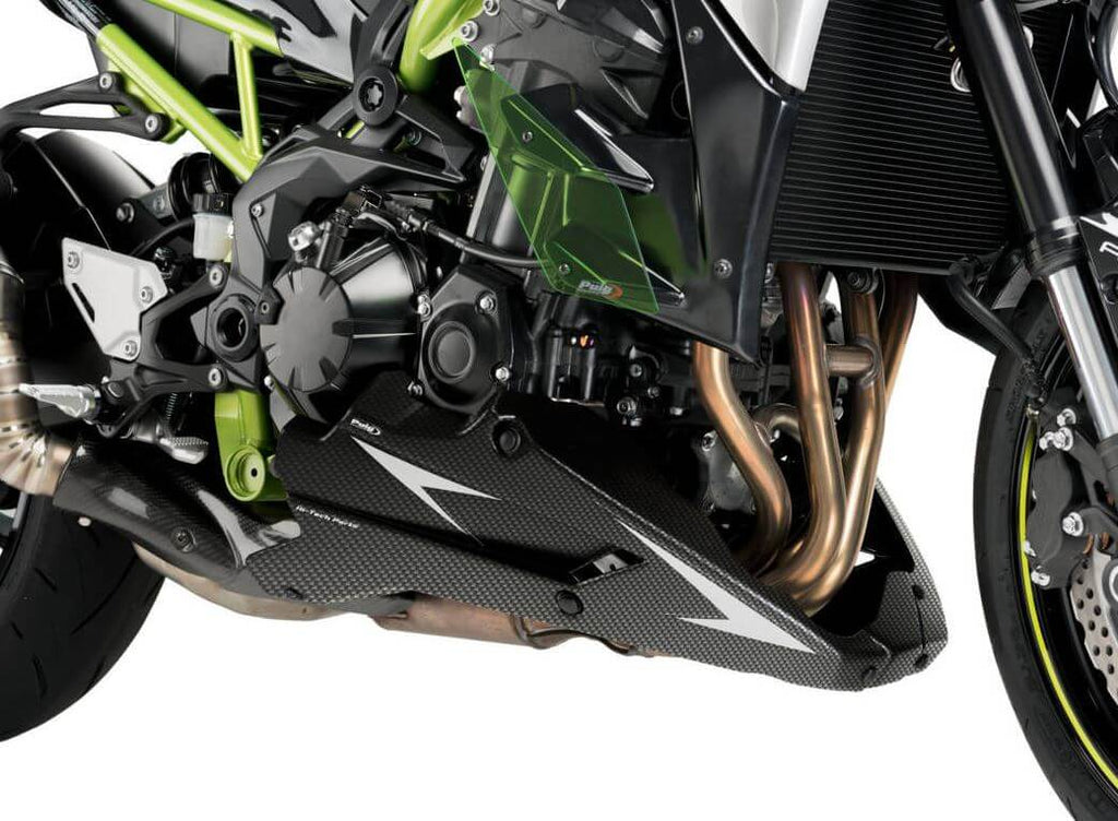 ブンタン Puig Engine Spoiler / Bellypan '17-'23 Kawasaki Z900/SE