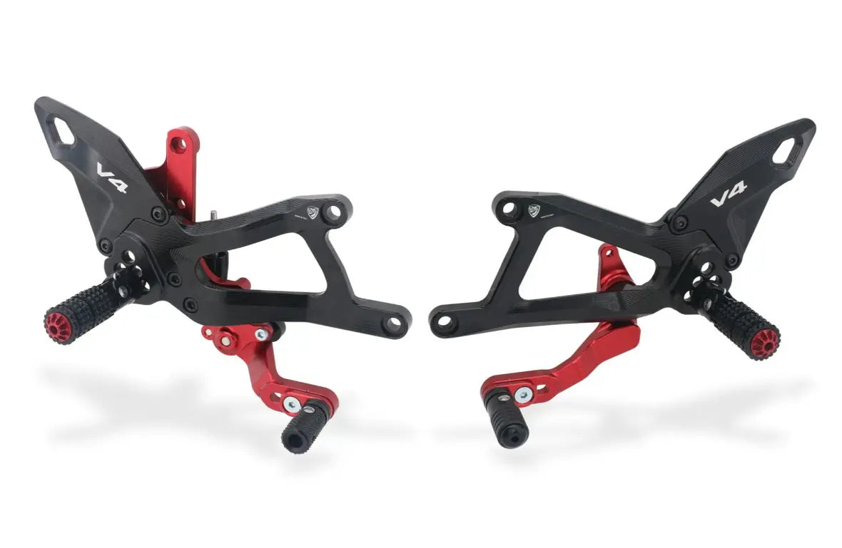 CNC Racing Adjustable Rearsets 25- Ducati Panigale V4/S