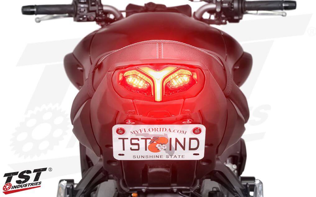 TST Industries Programmable & Sequential LED Integrated Tail Light 22-25 Yamaha MT-10