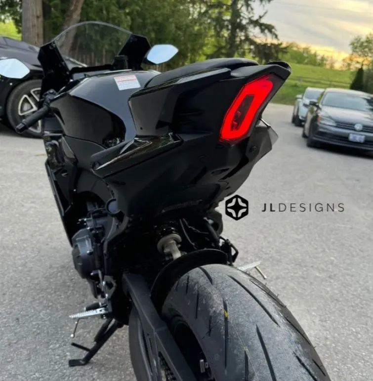 JL Designs Smoked Integrated Tail Light 2025 Yamaha YZF-R9