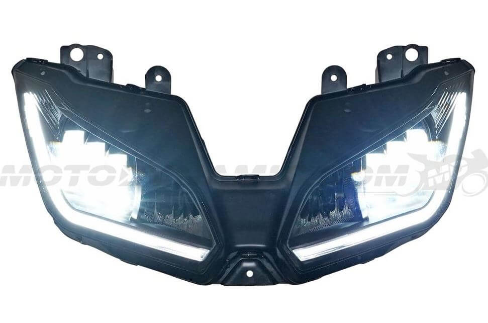 optic LED ライト Motodynamic LED Projection Headlight '13-'18 Kawasaki ZX6R/Ninja